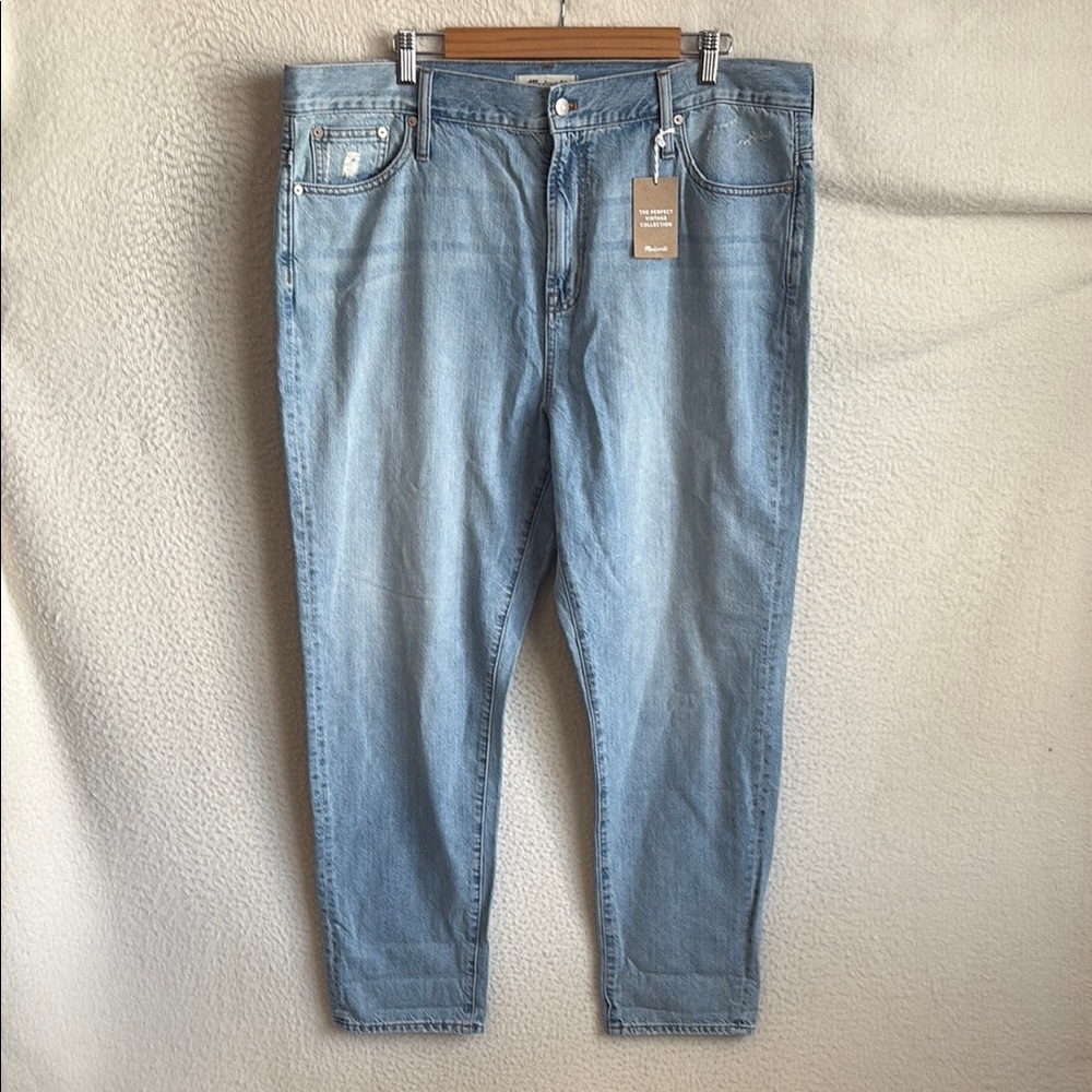 Madewell Light Blue Boyfriend Jeans